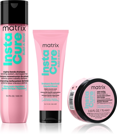 Matrix Instacure Build A Bond conditionnement avantageux pour cheveux abîmés