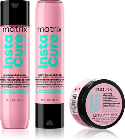 Matrix Instacure Build A Bond confezione conveniente per capelli rovinati