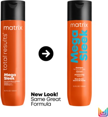 Matrix Mega Sleek σαμπουάν για ατίθασα και κρεπαρισμένα μαλλιά