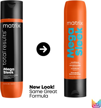 Matrix Mega Sleek kondicionér pro nepoddajné a krepatějící se vlasy