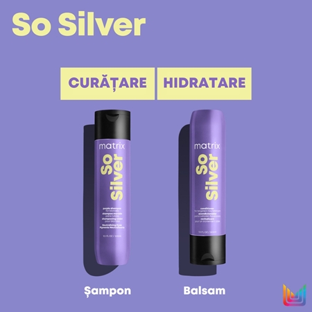 Matrix So Silver șampon neutralizeaza tonurile de galben