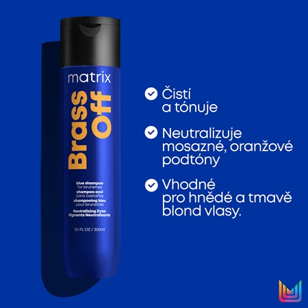Matrix Brass Off šampon neutralizující mosazné podtóny