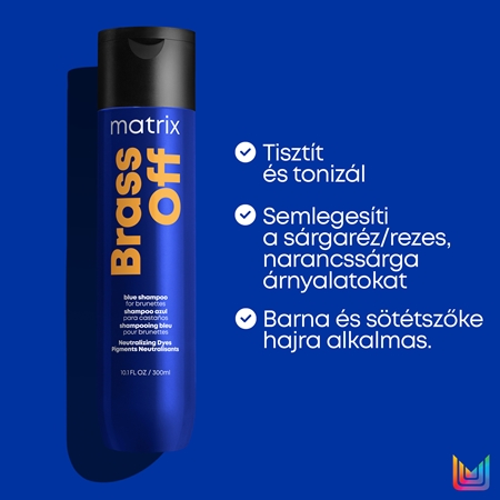 Matrix Brass Off sampon semlegesítő réz alaptónusok