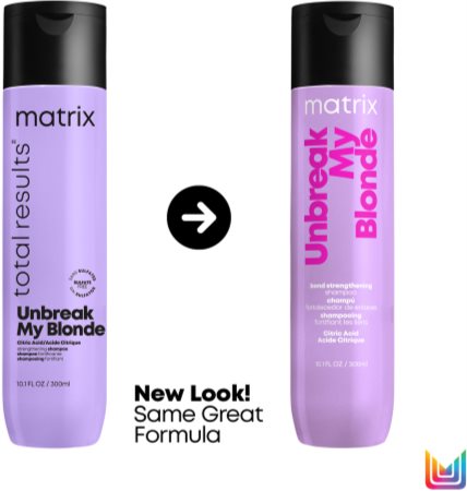 Matrix Unbreak My Blonde shampoing nourrissant pour cheveux blonds