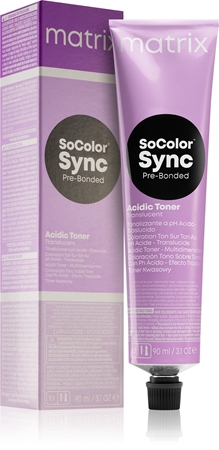 Matrix SoColor Sync Pre-Bonded Acidic Toner Translucent kyselý toner na vlasy