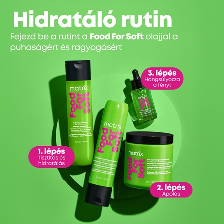 Matrix Food For Soft Oil Serum olajos szérum hidratáló hatással