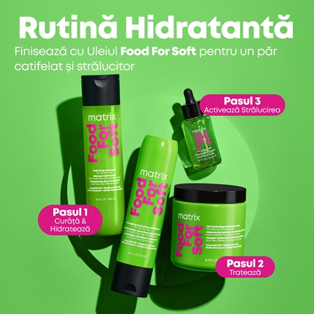 Matrix Food For Soft Oil Serum ser ulei cu efect de hidratare