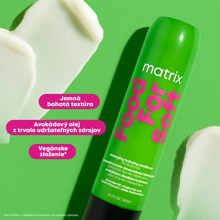 Matrix Food For Soft hydratačný kondicionér s kyselinou hyalurónovou