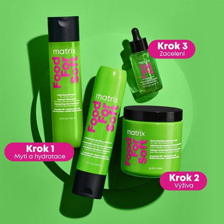 Matrix Food For Soft hydratační kondicionér s kyselinou hyaluronovou