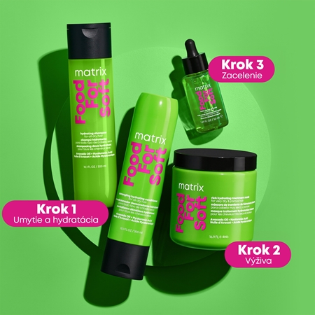 Matrix Food For Soft hydratačný kondicionér s kyselinou hyalurónovou