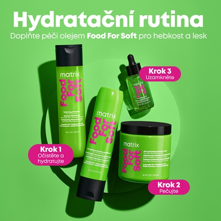 Matrix Food For Soft hydratační kondicionér s kyselinou hyaluronovou