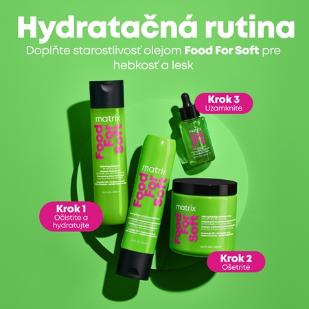 Matrix Food For Soft hydratačný kondicionér s kyselinou hyalurónovou