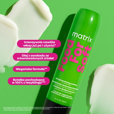 Matrix Food For Soft odżywka nawilżająca z kwasem hialuronowym