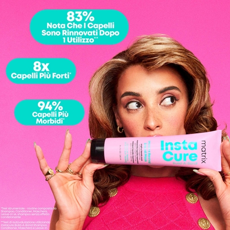 Matrix Instacure Build A Bond maschera rivitalizzante per capelli rovinati