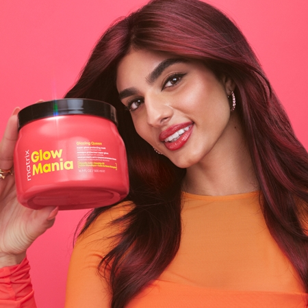Matrix Glow Mania masca pentru păr vopsit