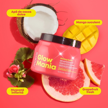 Matrix Glow Mania masca pentru păr vopsit