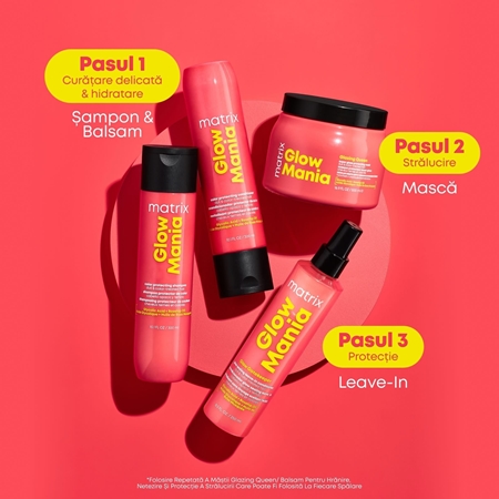 Matrix Glow Mania masca pentru păr vopsit