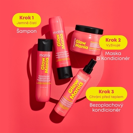 Matrix Glow Mania maska pro barvené vlasy