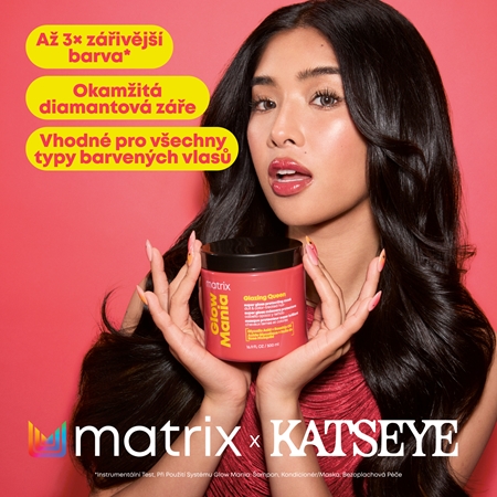 Matrix Glow Mania maska pro barvené vlasy