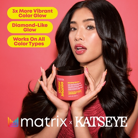 Matrix Glow Mania Maske für gefärbtes Haar