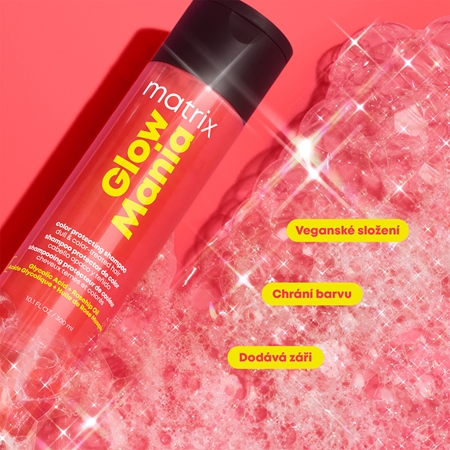 Matrix Glow Mania šampon pro barvené vlasy