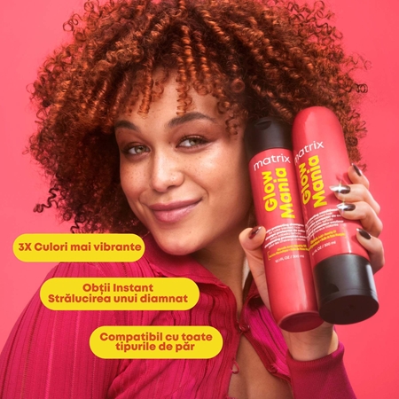 Matrix Glow Mania balsam pentru păr vopsit
