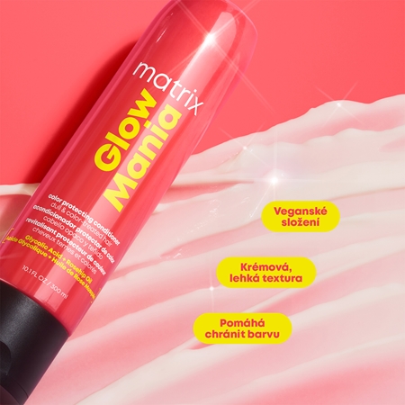 Matrix Glow Mania kondicionér pro barvené vlasy