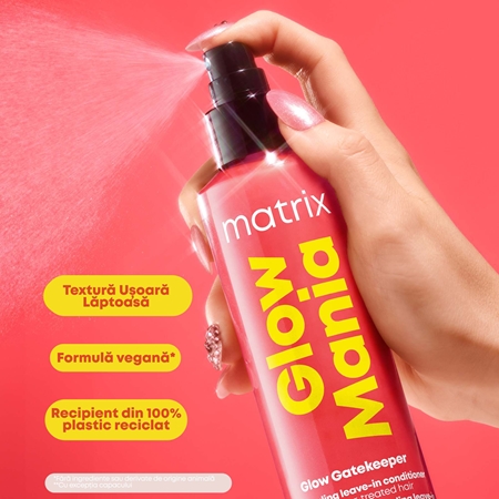 Matrix Glow Mania balsam (nu necesita clatire) pentru păr vopsit
