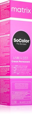 Matrix SoColor Pre-Bonded Permanent Hair Dye to cover greys