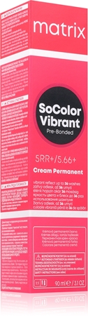 Matrix SoColor Vibrant Pre-Bonded Cream Permanent Permanent Hair Dye for vibrant hair colour