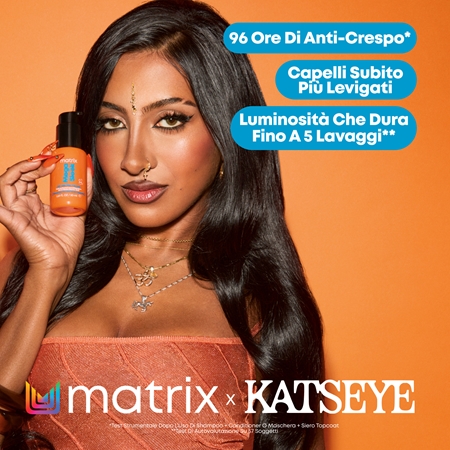 Matrix Mega Sleek 96H Anti-Frizz Topcoat siero per capelli per capelli ribelli e crespi