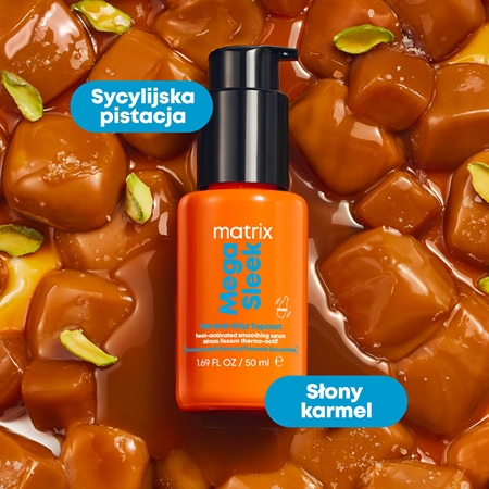 Matrix Mega Sleek 96H Anti-Frizz Topcoat serum do włosów do włosów nieposłusznych i puszących się