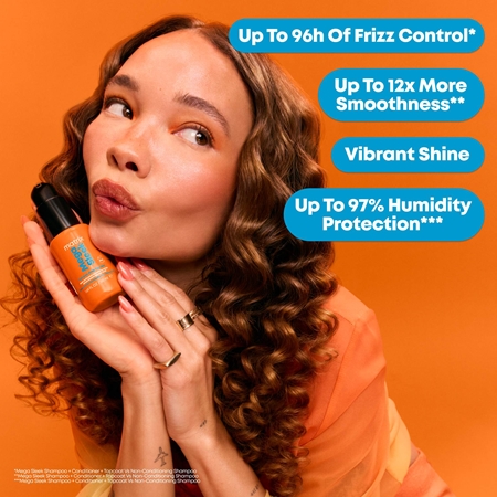 Matrix Mega Sleek 96H Anti-Frizz Topcoat Hair Serum for unruly and frizzy hair