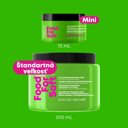 Matrix Food For Soft Hydrating Treatment Mask intenzívna hydratačná maska na vlasy