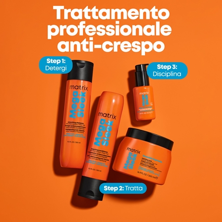 Matrix Mega Sleek Smoothing Conditioner balsamo per capelli ribelli e crespi