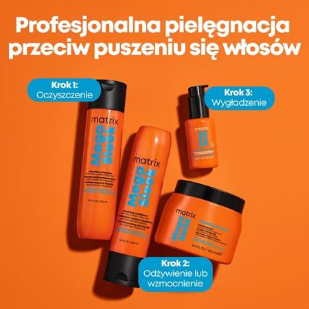Matrix Mega Sleek Smoothing Shampoo szampon do włosów nieposłusznych i puszących się