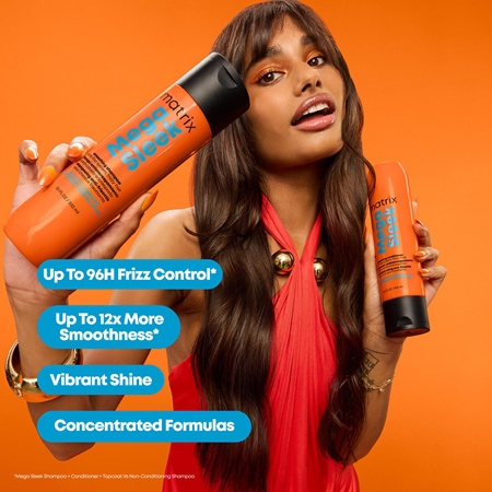 Matrix Mega Sleek Smoothing Shampoo Shampoo for unruly and frizzy hair