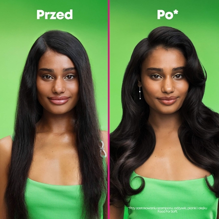 Matrix Food For Soft XXL Big 'N Soft Extra Volumizing Hydrating Mousse pianka nawilżająca do zwiększenia objętości