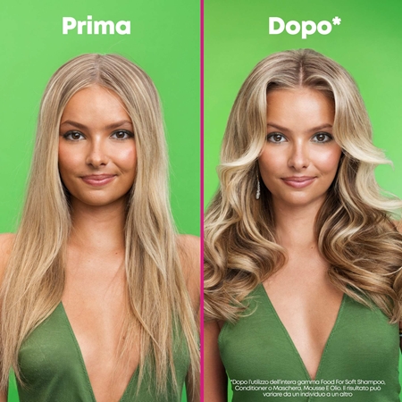 Matrix Food For Soft XXL Big 'N Soft Extra Volumizing Hydrating Mousse mousse idratante per un volume extra