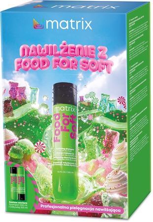 Matrix Food For Soft zestaw upominkowy intensywnie nawilżający