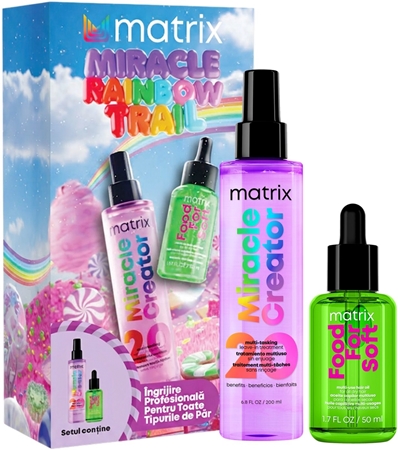 Matrix Miracle Creator + Food for Soft set cadou pentru păr