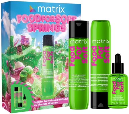 Matrix Food For Soft set cadou nutritie si hidratare