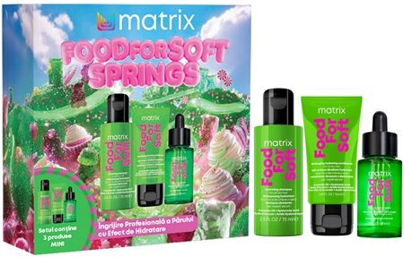 Matrix Food For Soft set cadou pentru hidratare si stralucire