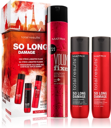 Matrix So Long Damage coffret cadeau I. (pour cheveux abîmés)