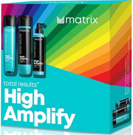 Matrix High Amplify Xmas Set set cadou (pentru par fin)