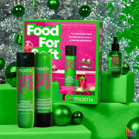Matrix Food For Soft zestaw upominkowy do włosów suchych