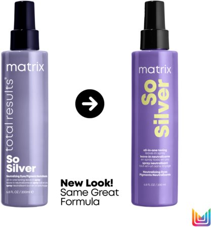 Matrix So Silver Hårspray för neutralisering av gula toner