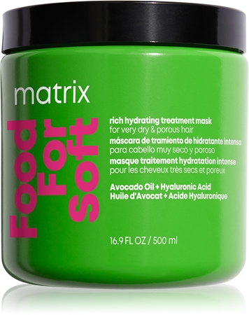 Matrix Food For Soft Hydrating Treatment Mask máscara hidratante intensiva para cabelo