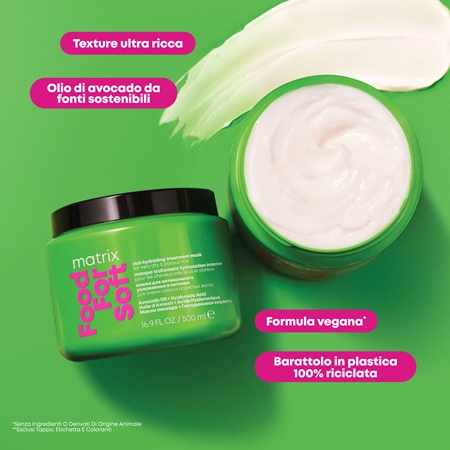 Matrix Food For Soft Hydrating Treatment Mask maschera idratante intensiva per capelli