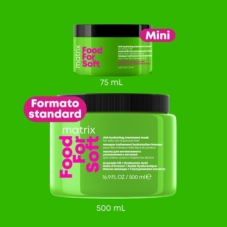 Matrix Food For Soft Hydrating Treatment Mask maschera idratante intensiva per capelli